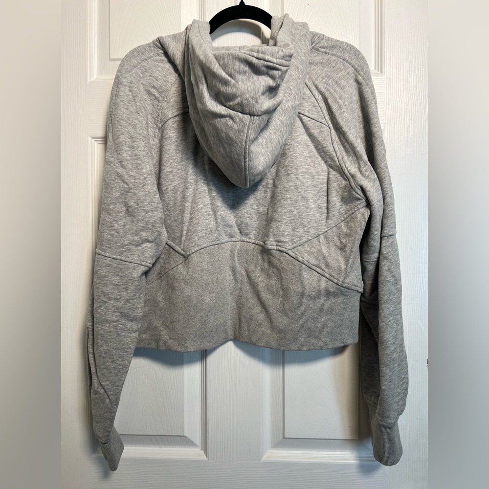 Trendy Queen Womens Cropped Quarter Zip Hoodie - Picture 6 of 7